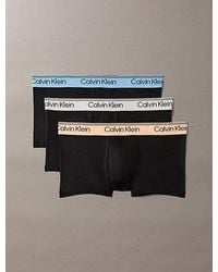 Calvin Klein - 3 Pack Low Rise Trunks - Lyst