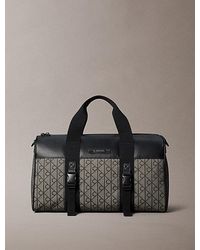 Calvin Klein - Emblem Jacquard Duffle Bag - Lyst