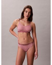 Calvin Klein - Bralette Icon Cotton Modal - Lyst