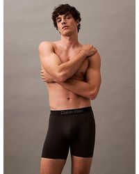 Calvin Klein - Bóxers sueltos largos - Microfibre Tech - Lyst