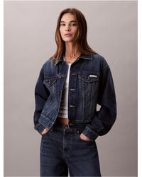 Calvin Klein - 90's Denim Jacket - Lyst