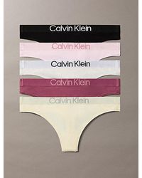 Calvin Klein - 5-Pack Strings - Lyst