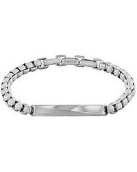 Calvin Klein - Bold Cable Chain Bracelet Iconic Id - Lyst