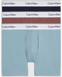 Calvin Klein - 3 Pack Boxer Briefs - Modern Cotton - Lyst