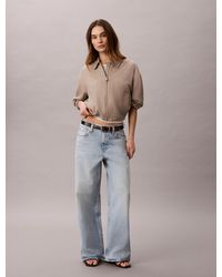 Calvin Klein - Low Rise Baggy Jeans - Lyst