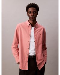 Calvin Klein - Chemise En Coton Oxford Classique - Lyst