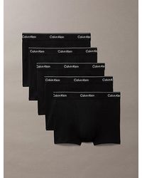 Calvin Klein - 5 Pack Relaxed Trunks Icon Cotton Stretch - Lyst
