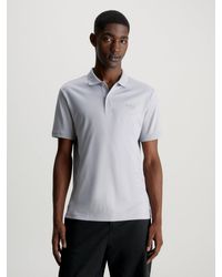 Calvin Klein - Slim Polo Shirt - Lyst