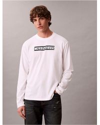 Calvin Klein - Calvin Klein Line Logo Graphic Relaxed T-Shirt - Lyst