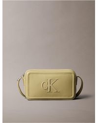 Calvin Klein - Embossed Monogram Logo Camera Bag - Lyst