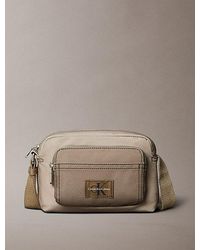 Calvin Klein - Crossbody Camera Bag Aus Canvas - Lyst