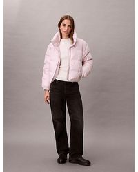 Calvin Klein - Jeans Matte Shine Puffer Jacket - Lyst