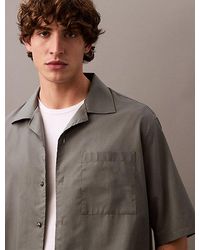 Calvin Klein - Relaxed Gaas T-Shirt Van Katoen - Lyst