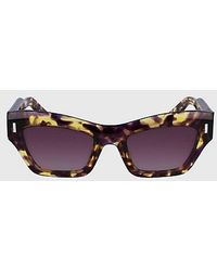 Calvin Klein - Butterfly Sunglasses - Lyst