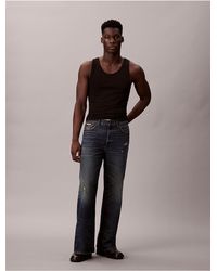 Calvin Klein - Calvin Klein Wide Leg Jeans - Lyst