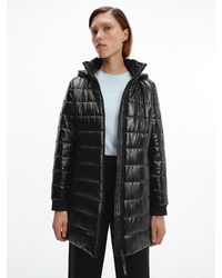 STAND Synthetik Polyester mantel in Natur Damen Bekleidung Jacken Felljacken 