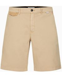 Calvin Klein Shorts chinos slim - Neutro