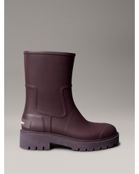 Calvin Klein - Bottes De Pluie Imperméables À Semelle Crantée Souple - Lyst