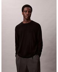 Calvin Klein - Merino Wool Classic Jumper - Lyst