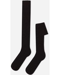 Calzedonia - ’S Long Ribbed Socks With Wool And Cashmere - Lyst