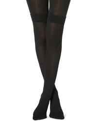 Calzedonia Cashmere Over-the-knee Effect Tights - Multicolor