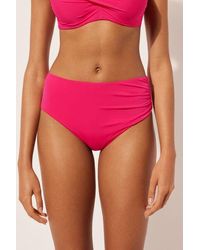 Calzedonia - Slimming High-Waisted Bikini Bottoms Indonesia - Lyst