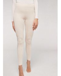Leggings skinny efecto encerado - Calzedonia