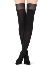 Calzedonia Opaque Hold-ups - Black