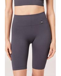 Calzedonia - Seamless Sport Cycling Shorts - Lyst