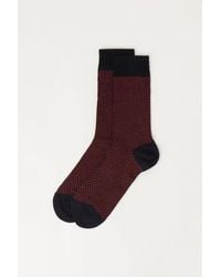 Calzedonia - ’S Herringbone Pattern Short Socks - Lyst