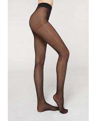 Calzedonia - 30 Denier Sheer Shaping Tights With Control Top - Lyst