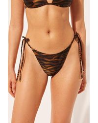 Calzedonia - Tie Brazilian Bikini Bottoms Mombasa - Lyst