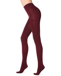 Calzedonia Thermal Super Opaque Tights - Red