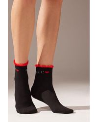 Calzedonia - Romantic Style Short Socks - Lyst