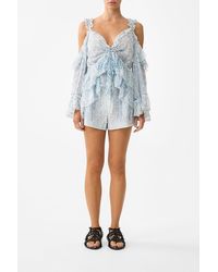 CAMILLA - Tuck Front Short The Hum Of The Alhambra - Lyst