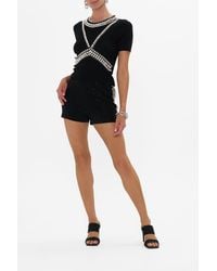 CAMILLA - Knit Short Mark Of Medusa - Lyst