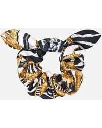 CAMILLA - Scrunchie With Tie Zig Zag Zoo - Lyst