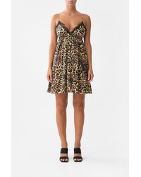 CAMILLA - Bralette Detail Short Dress Saints And Sisters - Lyst