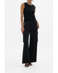 CAMILLA - Sleeveless Knit Tank Top Cartouche Kingdom - Lyst