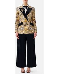 CAMILLA - Double Breasted Suit Jacket Leopard Libertine - Lyst