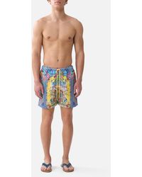 CAMILLA - Mid Length Boardshort With Elastic Waist - Lyst