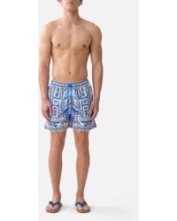 CAMILLA - Mid Length Boardshort With Elastic Waist - Lyst