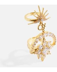 CAMILLA - Empress Of Light Double Star Crystal Ring - Lyst
