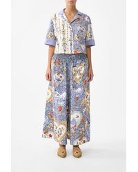 CAMILLA - Wide Leg Elastic Waist Pant The Pottery Parlour - Lyst