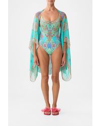 CAMILLA - Silk Chiffon Shrug The Concubines Corridor - Lyst