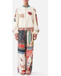 CAMILLA - Bomber Jacket With Cuff High Class Hookah - Lyst