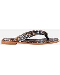 CAMILLA - Lina Padded Thongs Feline Folklore - Lyst
