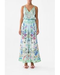 CAMILLA - Shirred Waist Pant Sunrise - Lyst