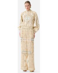 CAMILLA - Wide Leg Waisted Pant A Beloved Boudoir - Lyst