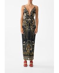 CAMILLA - Strappy Dress With Twist Front Flamenco Folklore - Lyst